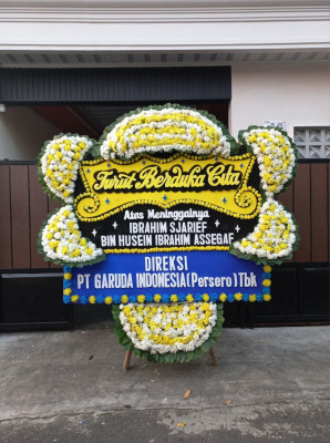 Papan Bunga Duka di Sambongpari